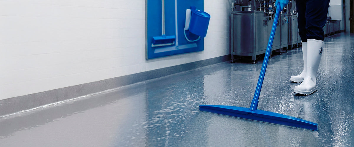 Hygienic, Effective <br>Water Removal